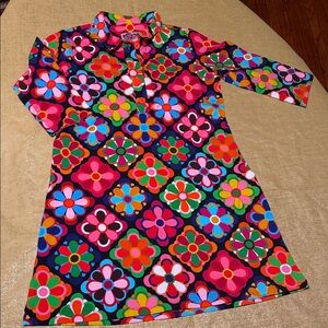 Floral Multicolor Women's Dress